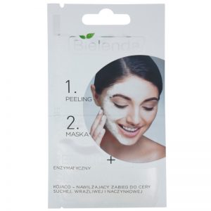 Bielenda Professional Formula peeling i maseczka do skóry wrażliwej i podrażnionej 2 x 5 g