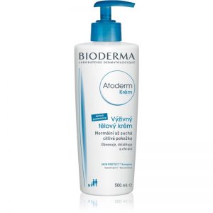 Bioderma Atoderm odżywczy krem do ciała dla normalnej i suchej skóry wrażliwej perfumowany 500 ml