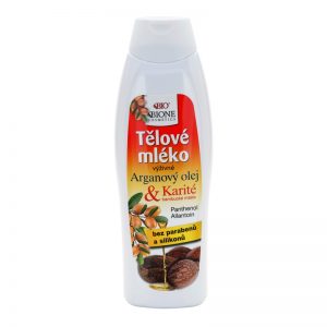 Bione Cosmetics Argan Oil + Karité odżywcze mleczko do ciała 500 ml