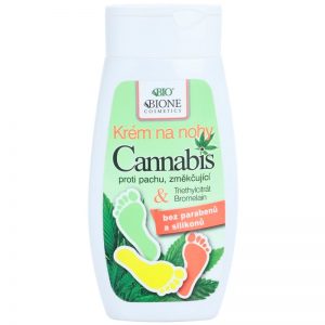 Bione Cosmetics Cannabis zmiękczający krem do nóg 260 ml