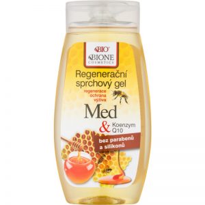 Bione Cosmetics Honey + Q10 regenerujący żel pod prysznic 260 ml