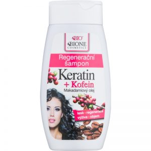 Bione Cosmetics Keratin Kofein szampon regenerujący 260 ml
