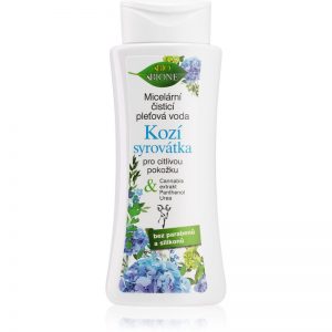 Bione Cosmetics Kozí Syrovátka delikatnie oczyszczający płyn micelarny dla cery wrażliwej 255 ml
