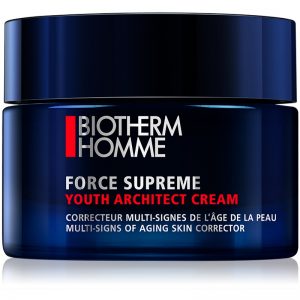 Biotherm Homme Force Supreme krem modelujący na dzień regenerująca i odnawiająca skórę 50 ml