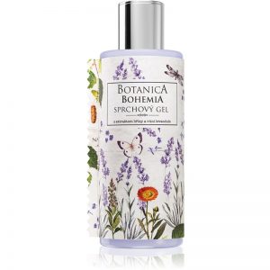 Bohemia Gifts & Cosmetics Botanica żel pod prysznic o zapachu lawendy z olejkami eterycznymi i ekstraktami roślinnymiz olejkami eterycznymi i ekstrakt