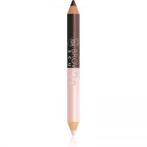 Bourjois Brow Duo Sculpt kredka do brwi z rozświetlaczem odcień 23 Brown