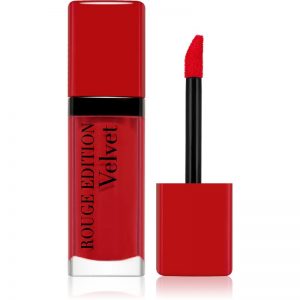 Bourjois Rouge Edition Velvet szminka w płynie z matowym wykończeniem odcień 13 Fu(n)chsia 7,7 ml