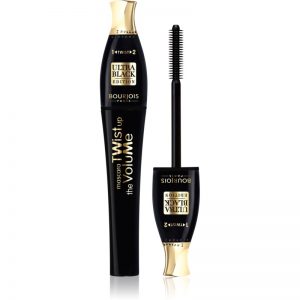 Bourjois Twist Up The Volume pogrubiający tusz do rzęs ze szczoteczką 2 w 1 odcień Ultra Black 8 ml