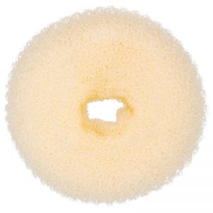 BrushArt Hair Donut wypełniacz do koka beżowy (8 cm)