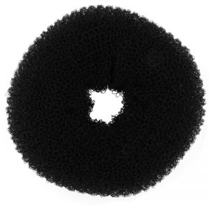 BrushArt Hair Donut wypełniacz do koka czarny (10 cm)