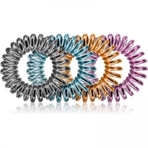BrushArt Hair Rings Colour Opaski do włosów 4 szt. Mix