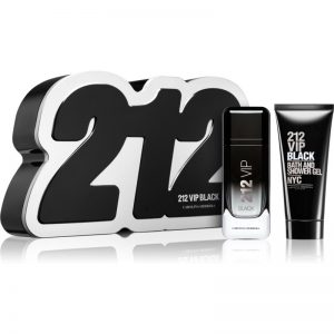 Carolina Herrera 212 VIP Black zestaw upominkowy X. dla mężczyzn