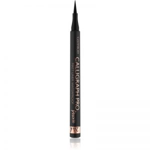 Catrice Calligraph Pro Precise 24h Matt wodoodporny eyeliner w piórze odcień 010 Intense Black Waterproof 1,2 ml