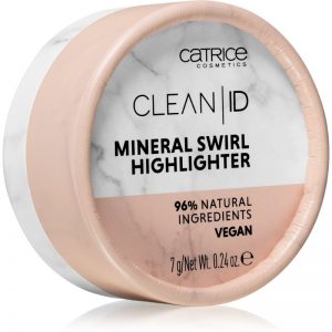Catrice Clean ID rozświetlacz odcień 010 Silver Rose 7 g