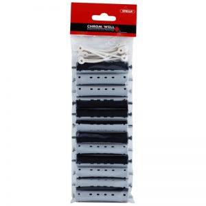 Chromwell Accessories Black/Grey lokówki do trwałej ( ø 16 x 91 mm ) 9,1 cm