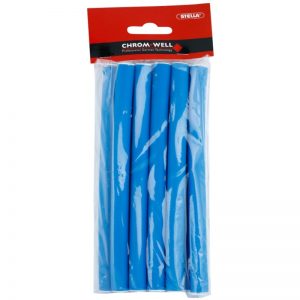 Chromwell Accessories Blue małe papiloty piankowe (? 14 x 180 mm) 10 szt.