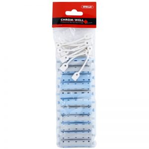 Chromwell Accessories Blue/Grey lokówki do trwałej ( ø 13 x 70 mm ) 7 cm