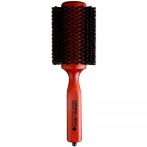 Chromwell Brushes Dark szczotka do włosów naturalne włosie Ø 30 mm