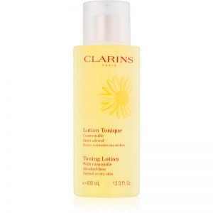 Clarins Cleansers pielęgnująca woda tonizująca z rumiankiem do cery normalnej i suchej 400 ml
