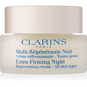 Clarins Extra-Firming ujędrniająco – przeciwzmarszczkowy krem na noc do wszystkich rodzajów skóry 50 ml