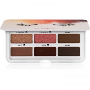 Clarins Eye Make-Up Ready In A Flash paleta cieni do powiek i cieni do brwi 7,6 g
