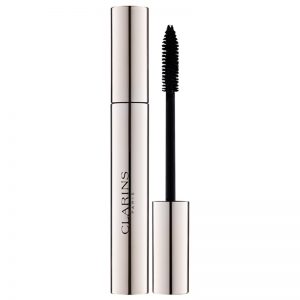 Clarins Eye Make-Up Supra Volume maskara ekstremalnie nadajaca objętość w intensywnie czarnym kolorze odcień 01 Intense Black 8 g