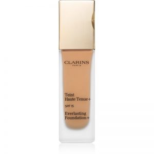 Clarins Face Make-Up Everlasting Foundation+ długotrwały podkład w płynie SPF 15 odcień 114 Cappuccino 30 ml