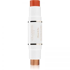 Clarins Face Make-Up Glow 2 Go odcień 02 Glowy Peach 2 x 4,5 g