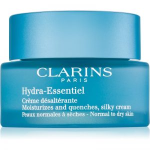 Clarins Hydra-Essentiel jedwabisty krem nawilżający do skóry normalnej i suchej 50 ml