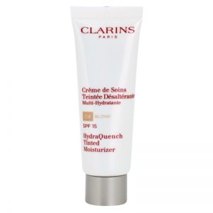Clarins HydraQuench lekki krem tonujący o działaniu nawilżającym SPF 15 odcień 04 Blond 50 ml