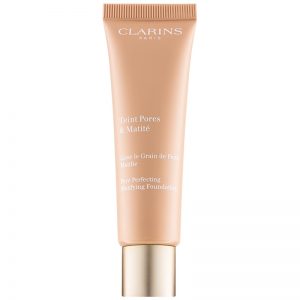 Clarins Pore Perfecting podkład matujący minimalizujący pory odcień 03 Nude Honey 30 ml