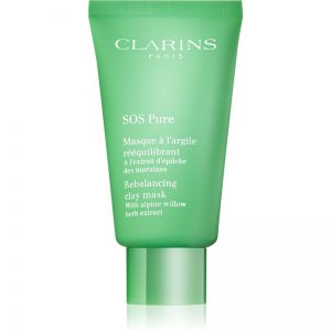 Clarins SOS Pure maseczka z glinki do skóry tłustej i mieszanej 75 ml