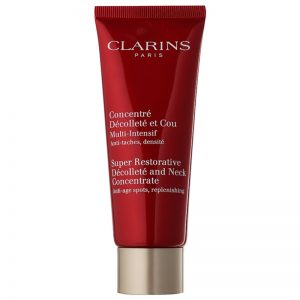 Clarins Super Restorative przeciwzmarszczkowy krem wzmacniający na szyję i dekolt 75 ml