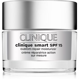 Clinique Clinique Smart nawilżający krem na dzień przeciw zmarszczkom do skóry suchej i mieszanej SPF 15 50 ml