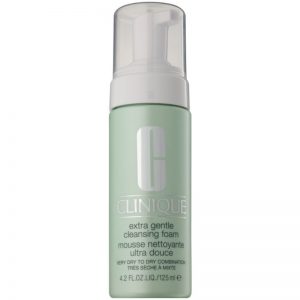 Clinique Extra Gentle Cleansing Foam delikatna pianka oczyszczająca do skóry suchej i bardzo suchej 125 ml