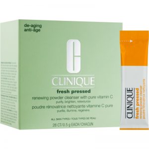 Clinique Fresh Pressed puder czyszczący z witaminą C 28 x 0,5 g