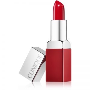 Clinique Pop Matte matująca pomadka + baza pod podkład 2 w 1 odcień 11 Pepermint Pop 3,9 g