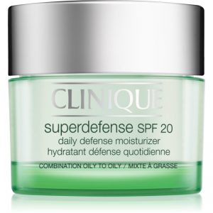 Clinique Superdefense krem nawilżająco-ochronny na dzień do skóry tłustej i mieszanej SPF20 50 ml