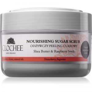 Clochee Simply Organic peeling cukrowy do ciała 250 ml