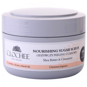 Clochee Simply Organic peeling cukrowy do ciała 250 ml