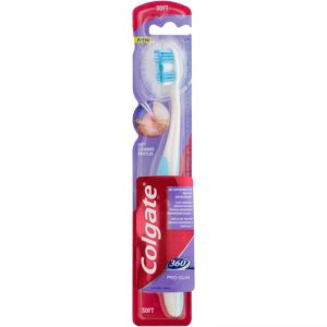 Colgate 360° Pro Gum szczoteczka do zębów do wrażliwych dziąseł soft