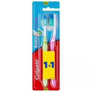 Colgate Extra Clean szczoteczki do zębów medium 2 szt. warianty kolorystyczne 2 szt.