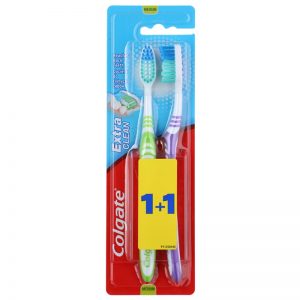 Colgate Extra Clean szczoteczki do zębów medium 2 szt. 2 szt.