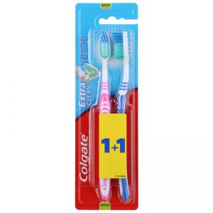 Colgate Extra Clean szczoteczki do zębów medium 2 szt. 2 szt.