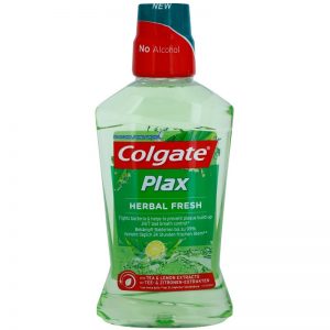 Colgate Plax Herbal Fresh płyn do płukania jamy ustnej przeciw płytce nazębnej 500 ml