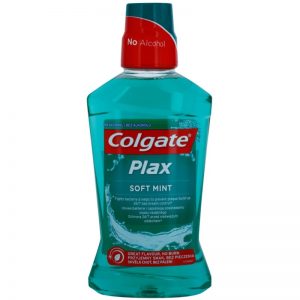 Colgate Plax Soft Mint płyn do płukania jamy ustnej przeciw płytce nazębnej 500 ml