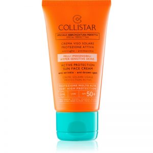 Collistar Sun Protection przeciwzmarszczkowy krem do opalania SPF 50+ 50 ml