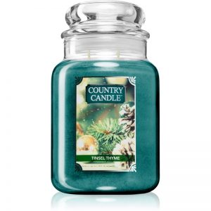 Country Candle Tinsel Thyme świeczka zapachowa 680 g