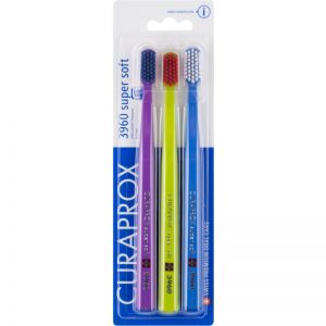 Curaprox 3960 Super Soft szczoteczki do zębów 3 szt. 3 szt.