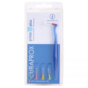 Curaprox Prime Plus 06 – 011 zapasowe szczoteczki międzyzębowe 5 szt. + uchwyt 5 szt.